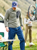 Zlinez Fleece Halfzip Pullover Men